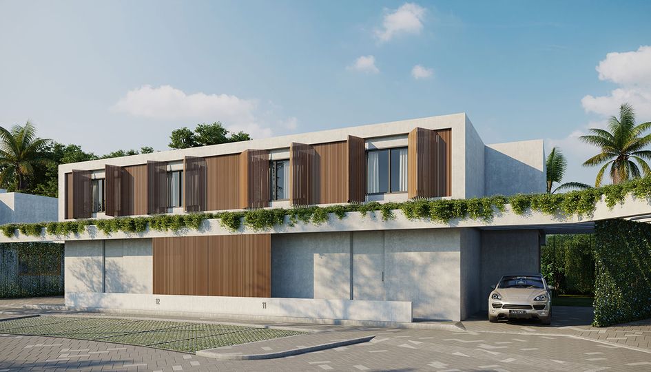 Concepção artística da Fachada.